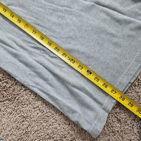 Vintage Y2K Hollister TShirt Mens XL Gray Embroidered Patch Logo Tee Surf Skater - Picture 8 of 9